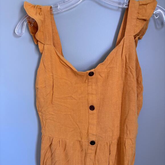 Mustard Yellow Sleeveless NWT Dress - Picture 4 of 4